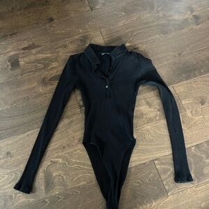 Zara black bodysuit